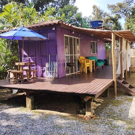 Kitnet Conteiner Climatizada Villa Ubatuba Kültér fotó